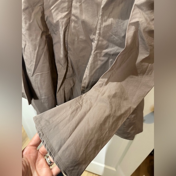 House of cb carlina mocha long sleeve mini dress size small *flaw* read desc. - Picture 16 of 16